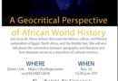 A Geocritical Perspective on World History with Dr. Ashour (Egypt)